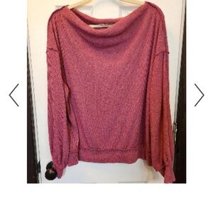 NWT We The Free Waffle Knit Women's Top